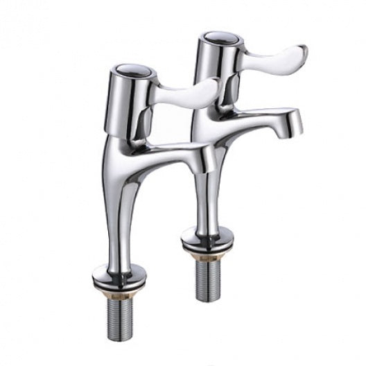Basin Taps Lever 1/4 Turn High Neck
